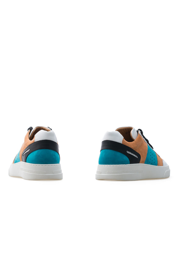 BUB Cray - Hawai Sunset - Suede & Nubuck & Leather - Men's Sneakers - BUB Leather Shoes