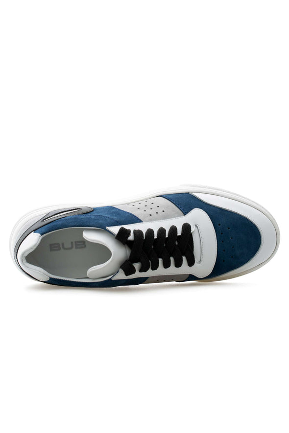 BUB Cray - Blue Betta - Suede & Nubuck & Calf Leather - Men's Sneakers